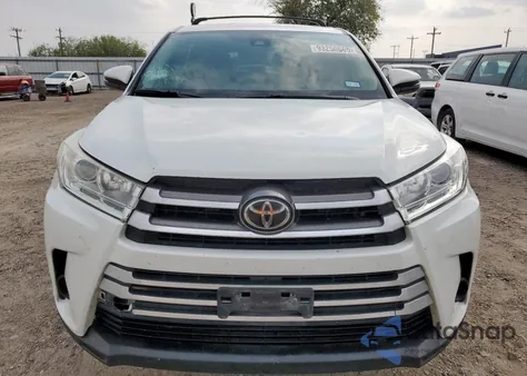 2019 Toyota Highlander Le из США, поврежденный, VIN 5TDZARFH7KS045331